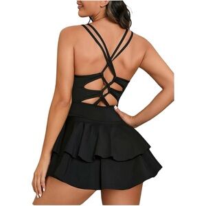 Elegant Black Mini Dress